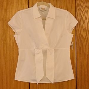 White Talbots Blouse